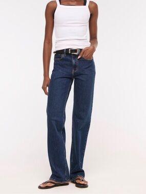 Abercrombie & Fitch Indigo High Rise Jeans